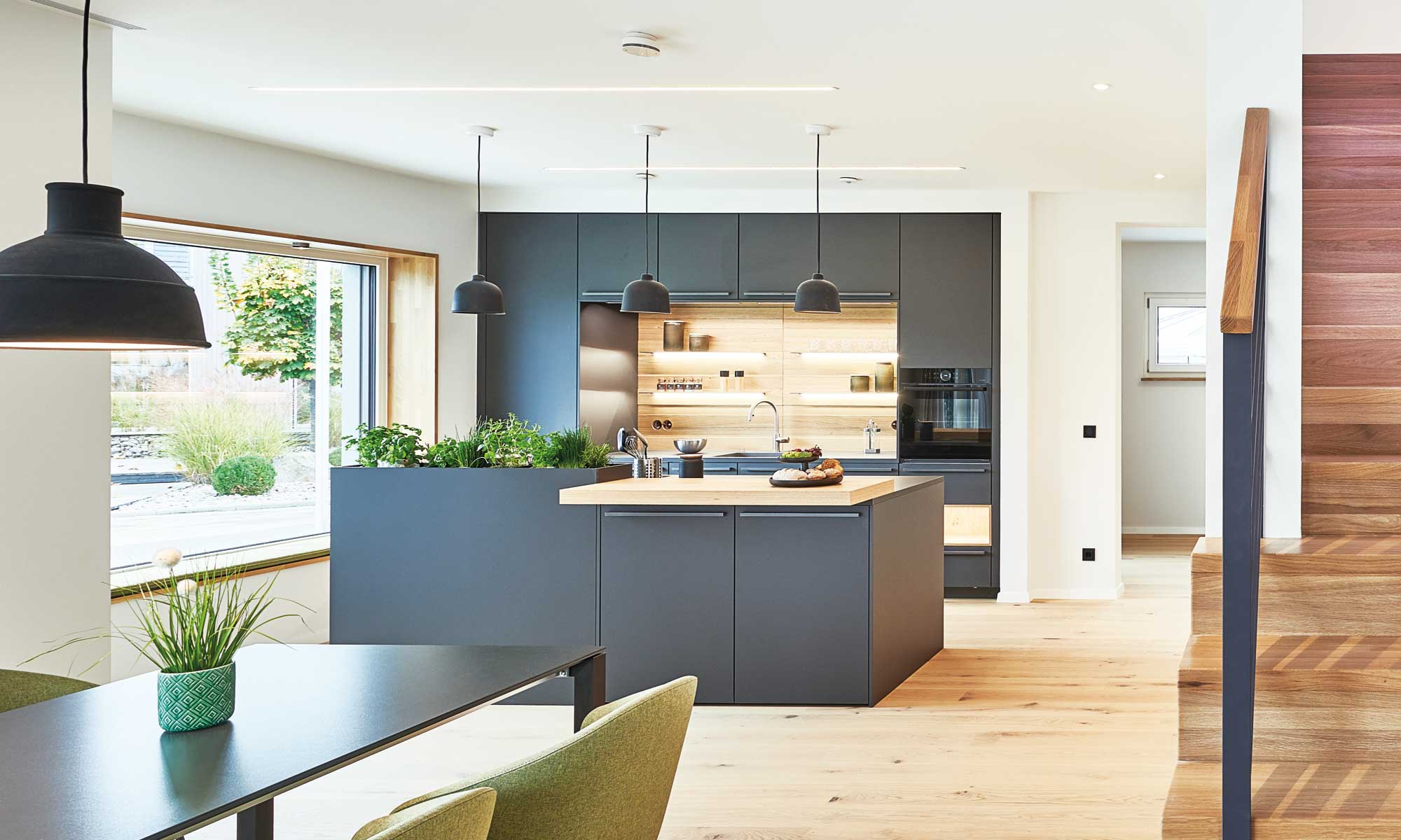 Küche Musterhaus Relax Fellbach von Fertighaus WEISS