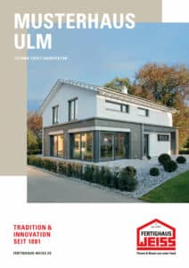 Musterhausflyer Ulm von Fertighaus WEISS