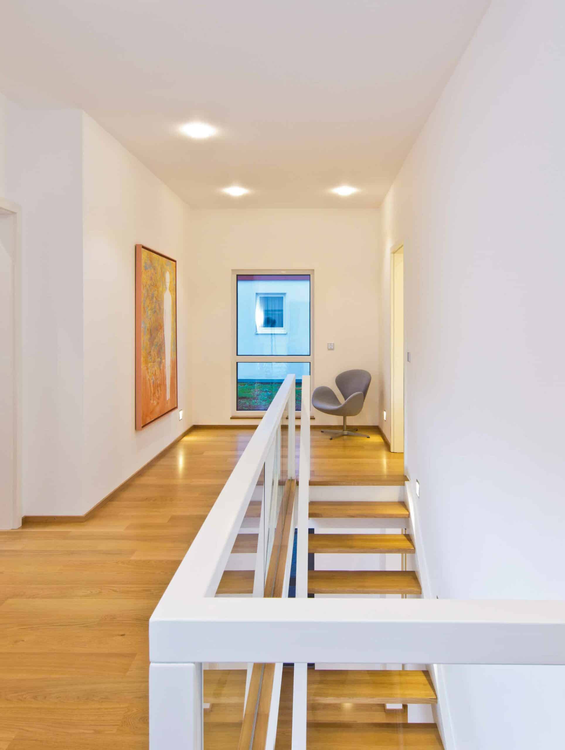 Flur Musterhaus Future Mannheim von Fertighaus WEISS