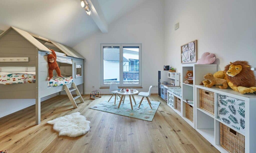 Kinderzimmer Musterhaus Günzburg von Fertighaus WEISS