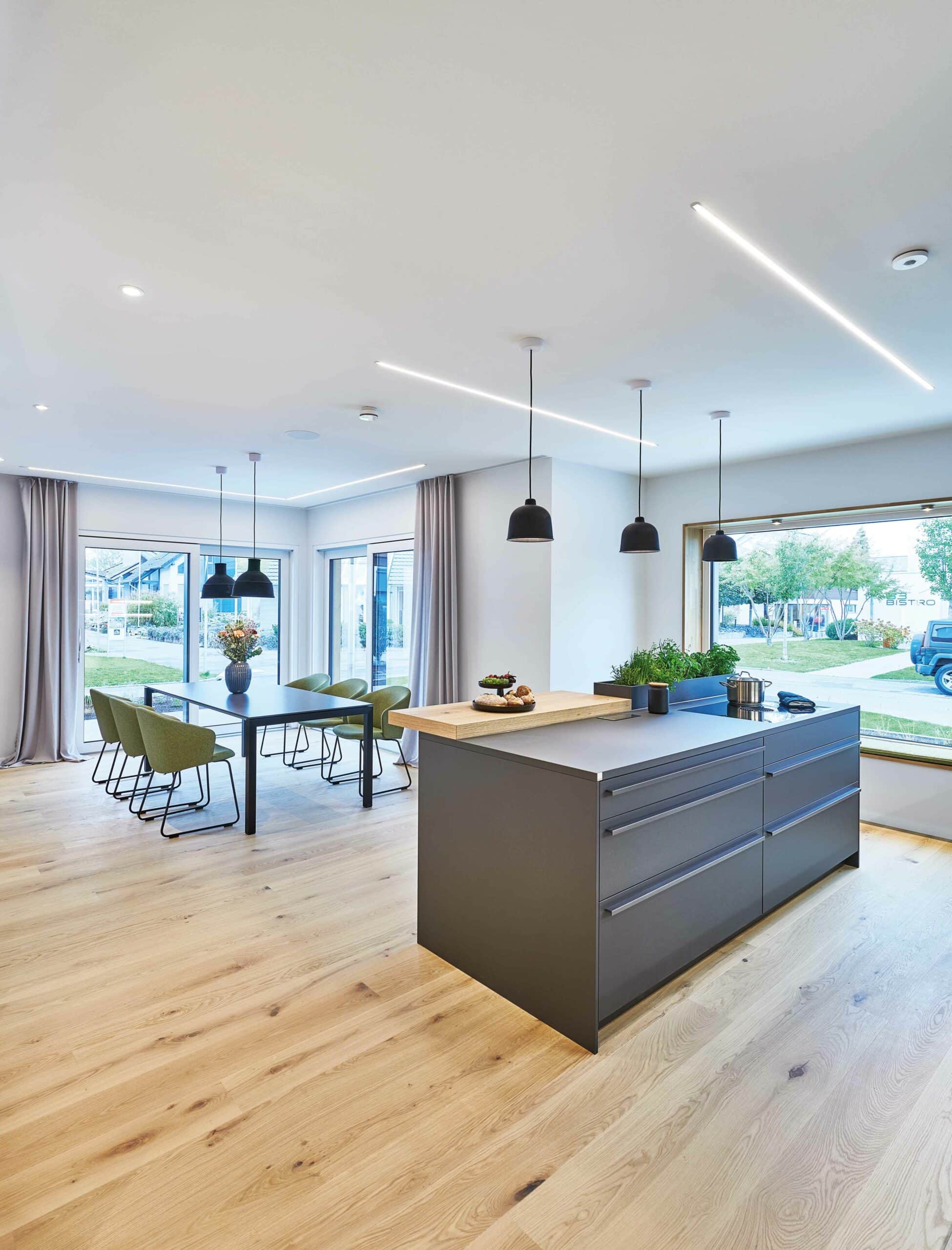 Küche Musterhaus Relax Fellbach von Fertighaus WEISS