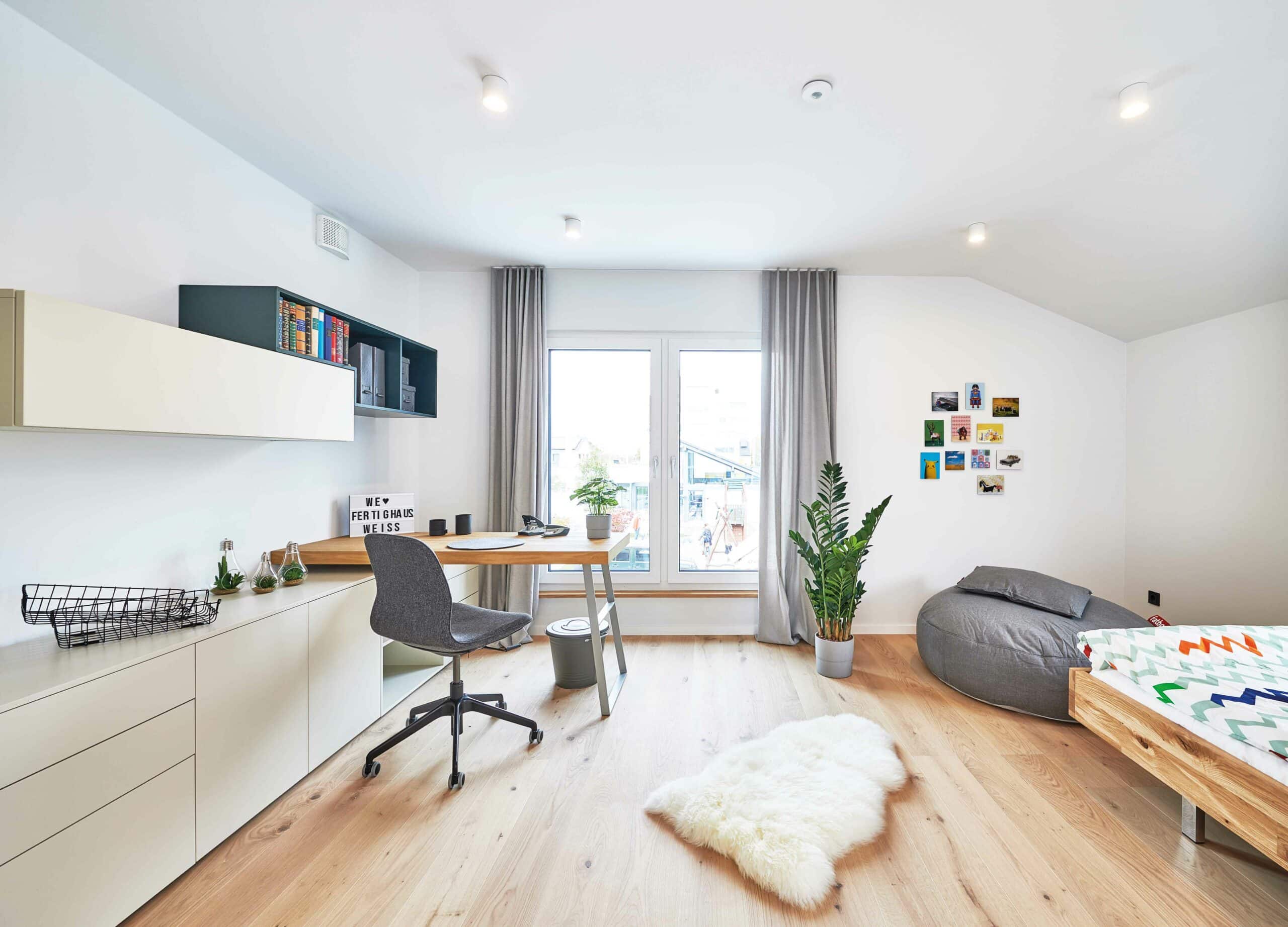 Kinderzimmer Musetrhaus Relax Fellbach von Fertighaus WEISS