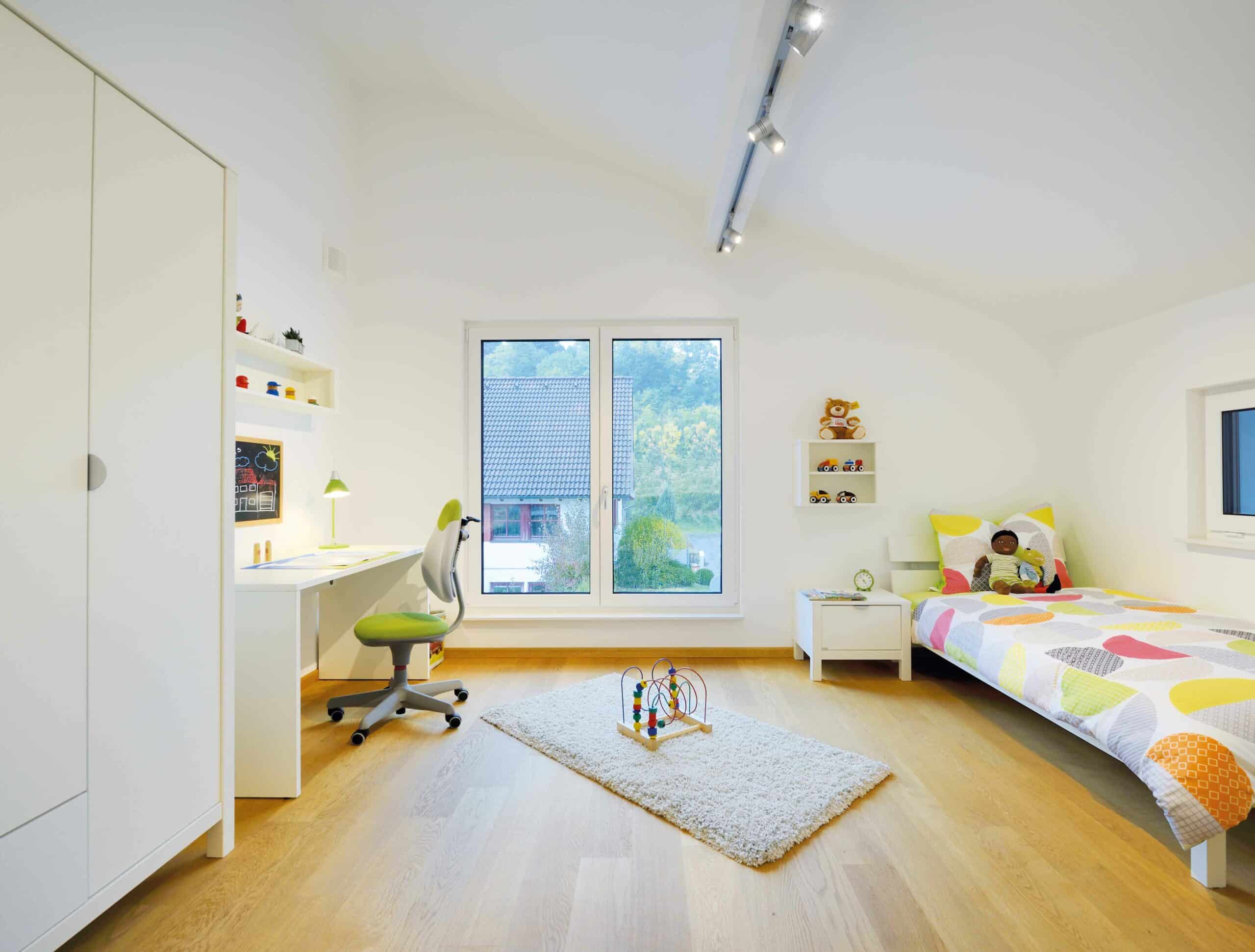 Kinderzimmer Musterhaus Ulm von Fertighaus WEISS