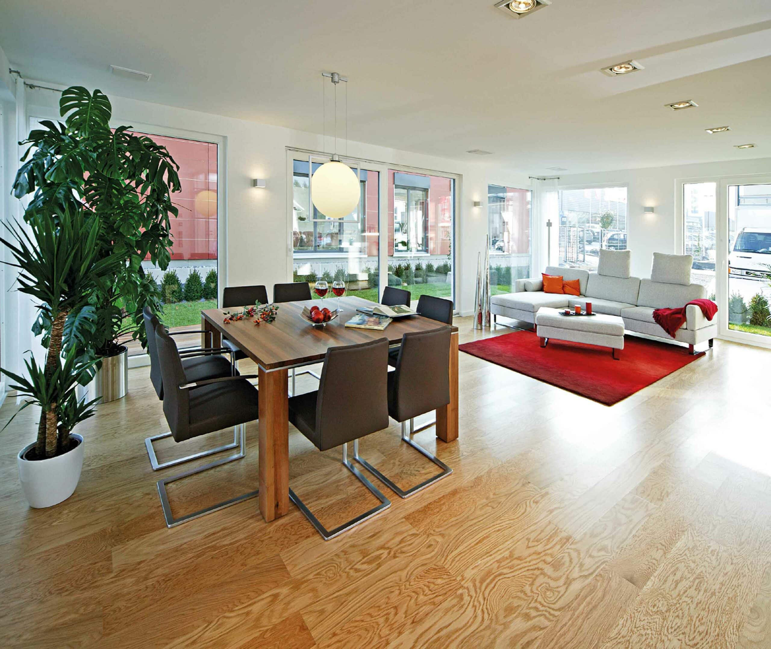 Wohnbereich Musterhaus Villingen-Schwenningen von Fertighaus WEISS