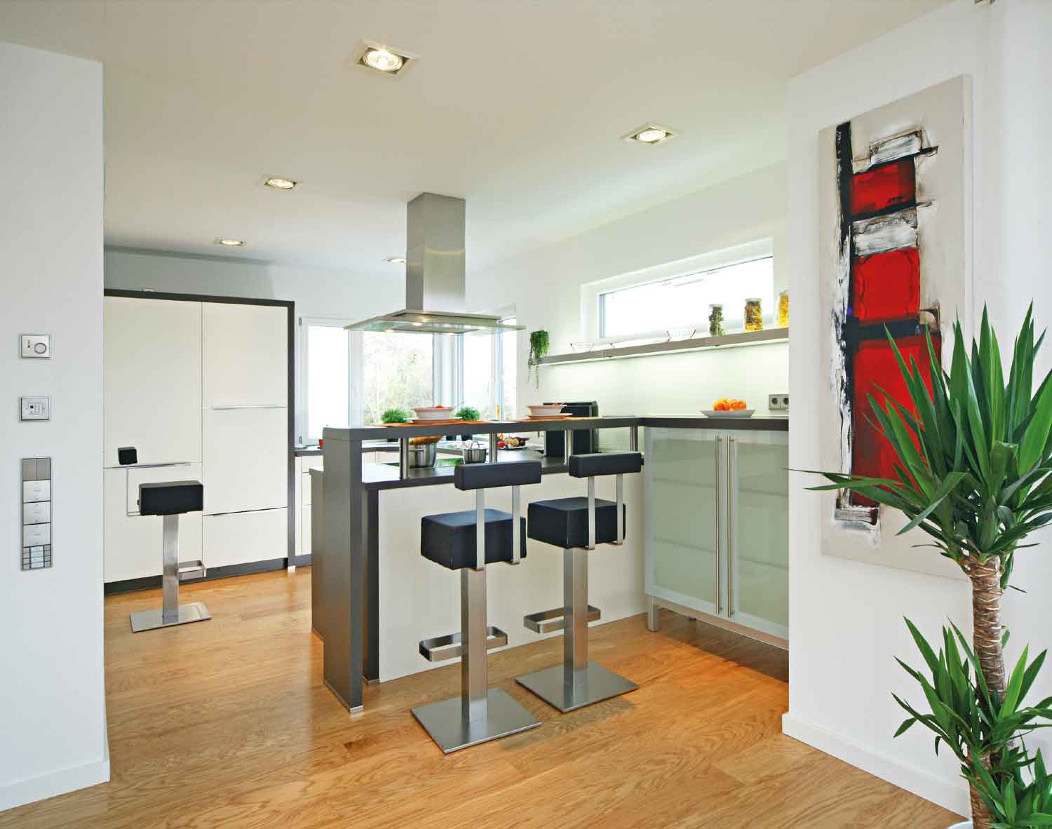 Küche Musterhaus Villingen-Schwenningen von Fertighaus WEISS