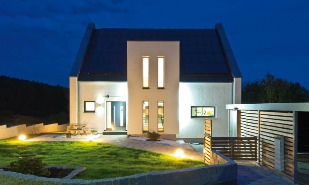 Außenansicht Haus Fischer von Fertighaus WEISS