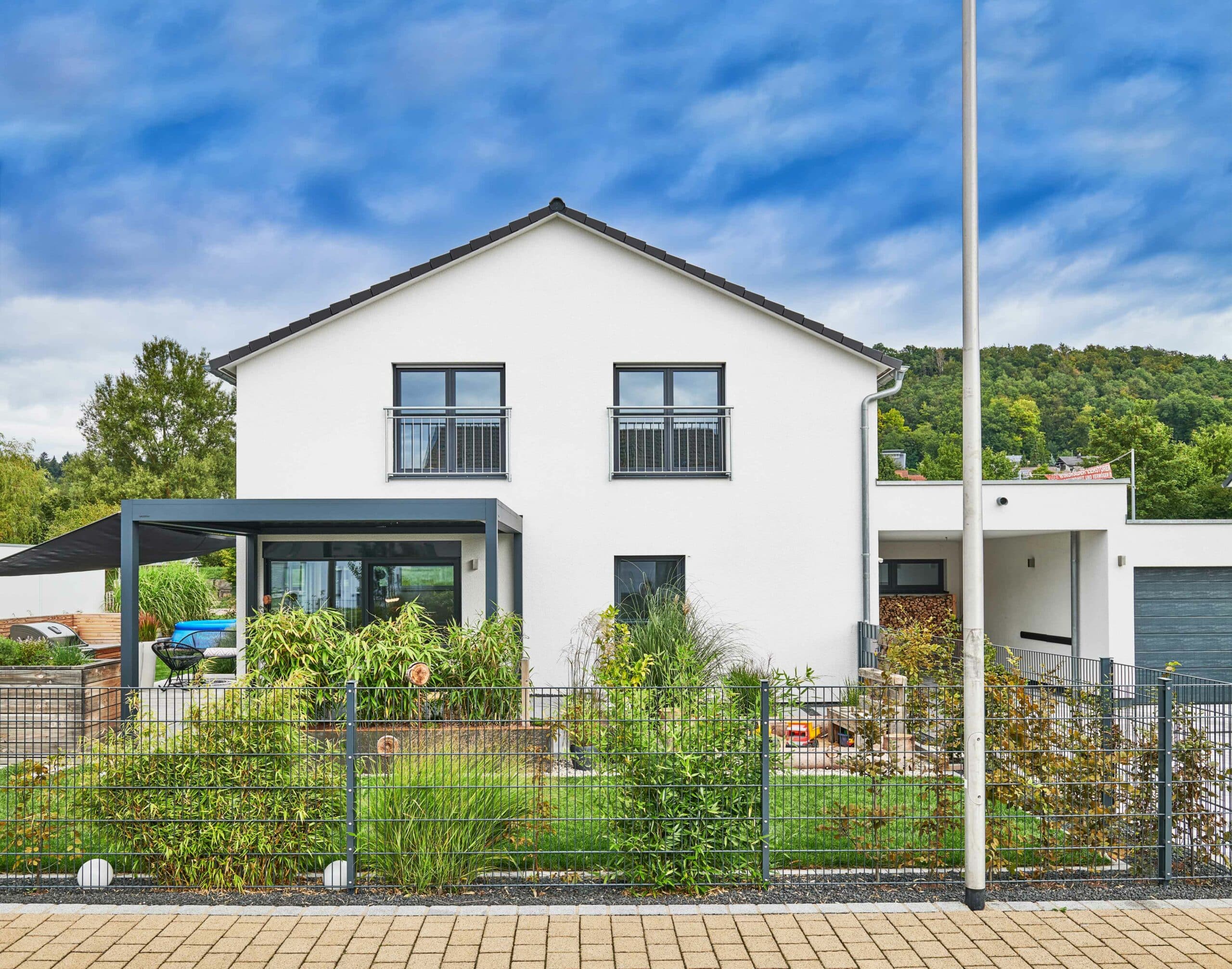 Garten Haus Gross von Fertighaus WEISS