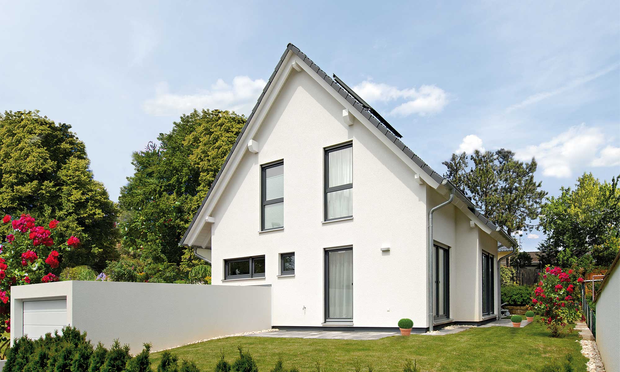 AußenansichtHaus Hübner von Fertighaus WEISS