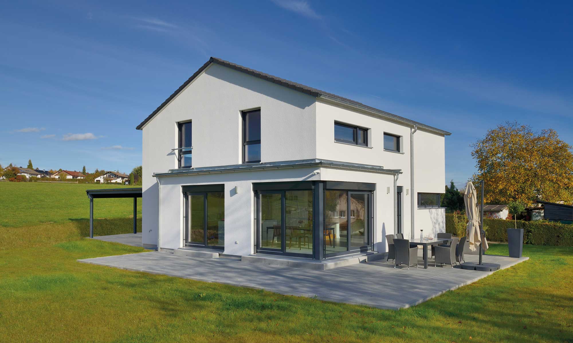 Haus Eppli Fertighaus WEISS