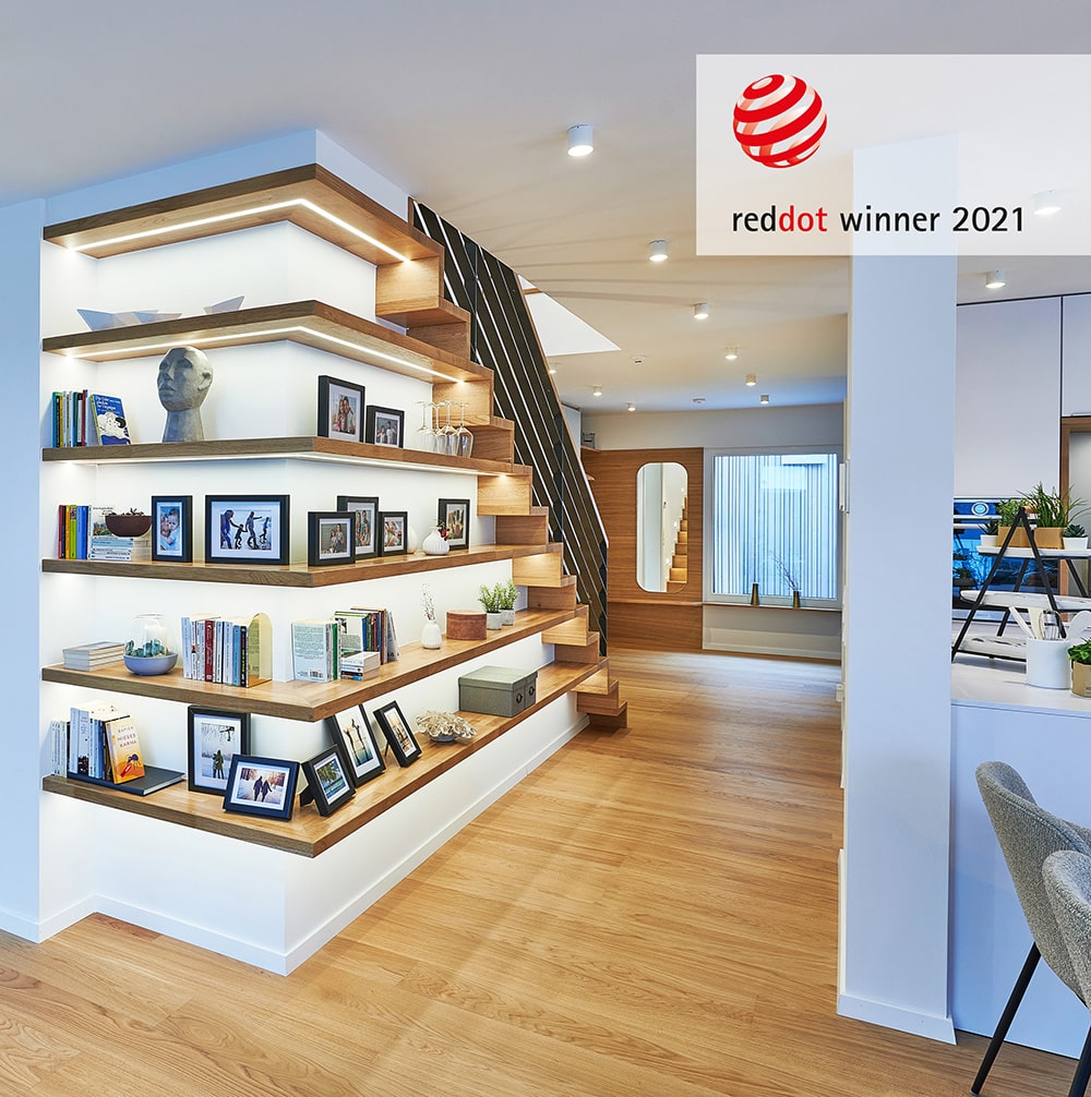 Multifunktions-Treppe "Balance" von Fertighaus WEISS