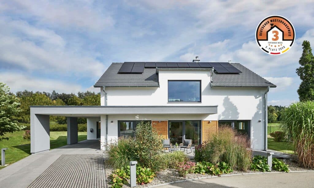 Musterhauspreis 2020 Musterhaus Günzburg von Fertighaus WEISS