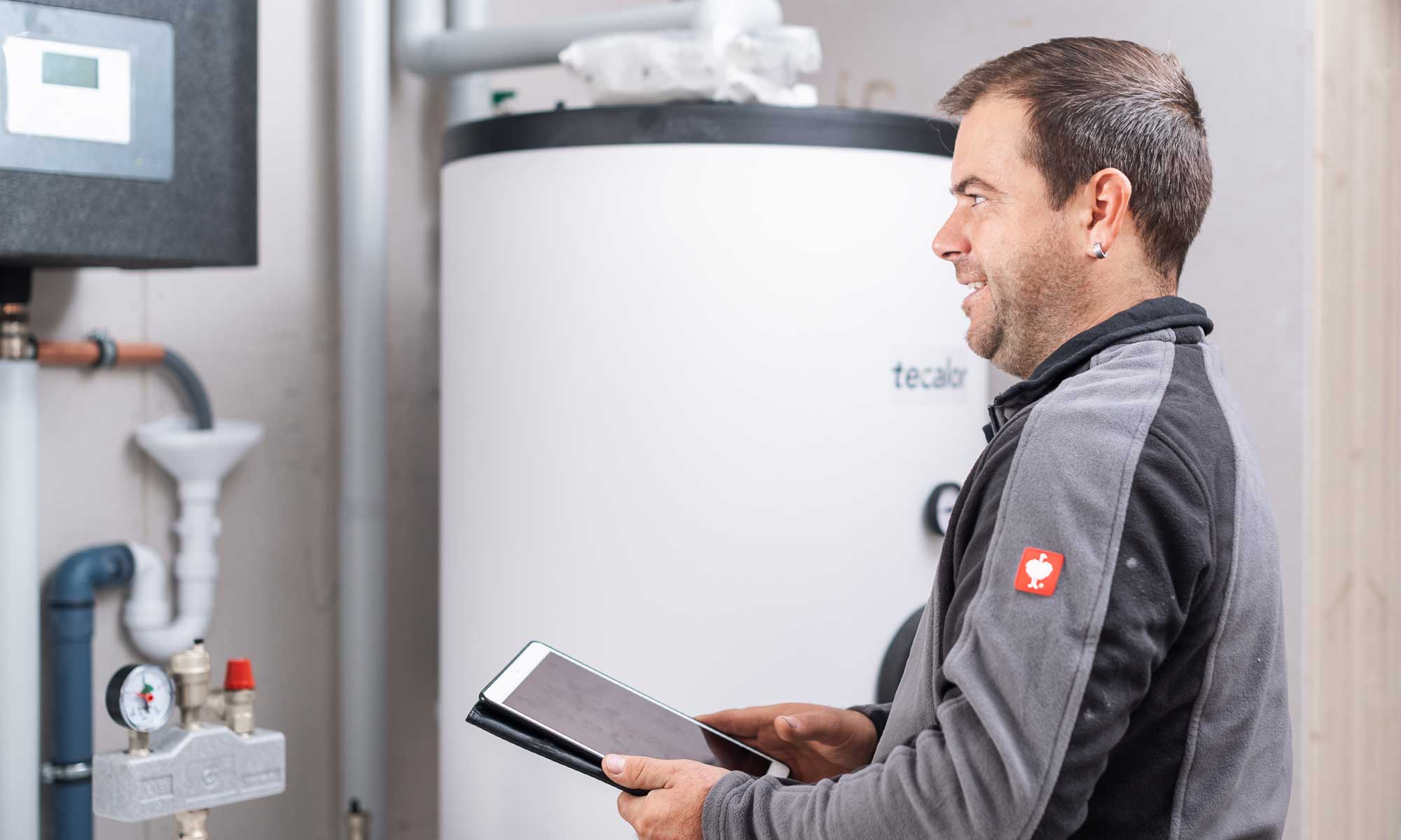 Bild Anlagenmechaniker Fertighaus Weiss