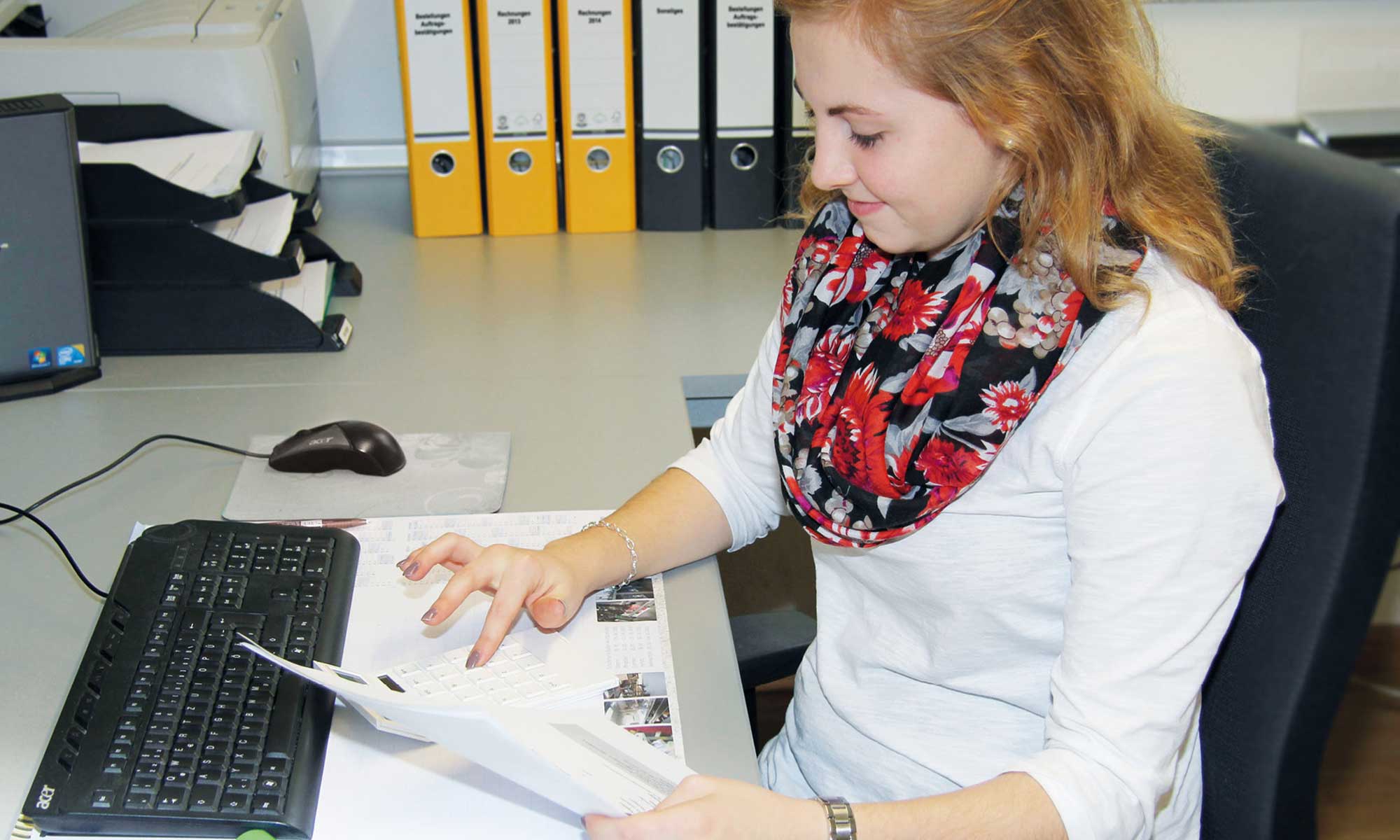 Ausbildung als Kaufmann/frau für Büromanagement bei Fertighaus WEISS