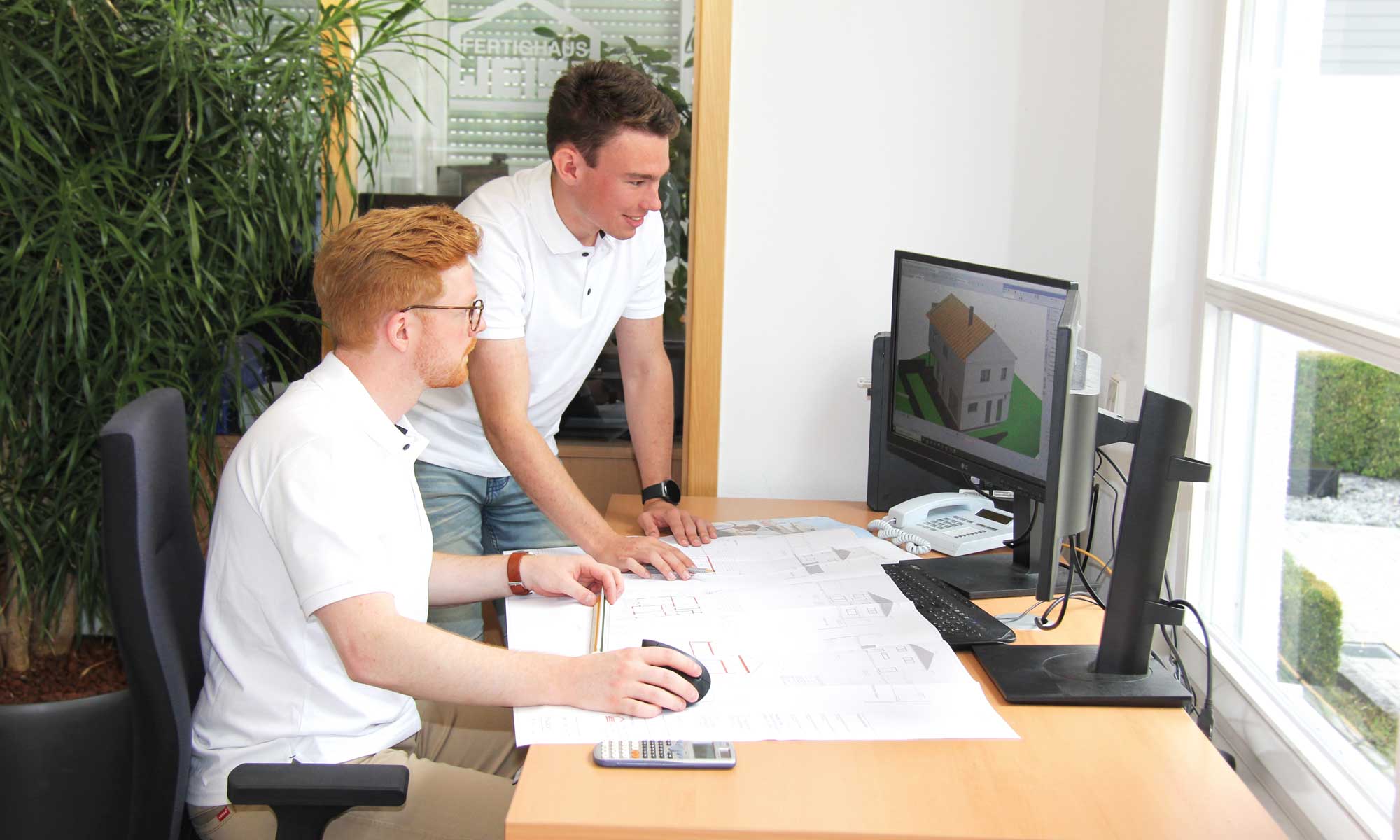 BA Studim Bachlor of Engineering aus Bauzeichner bei Fertighaus WEISS