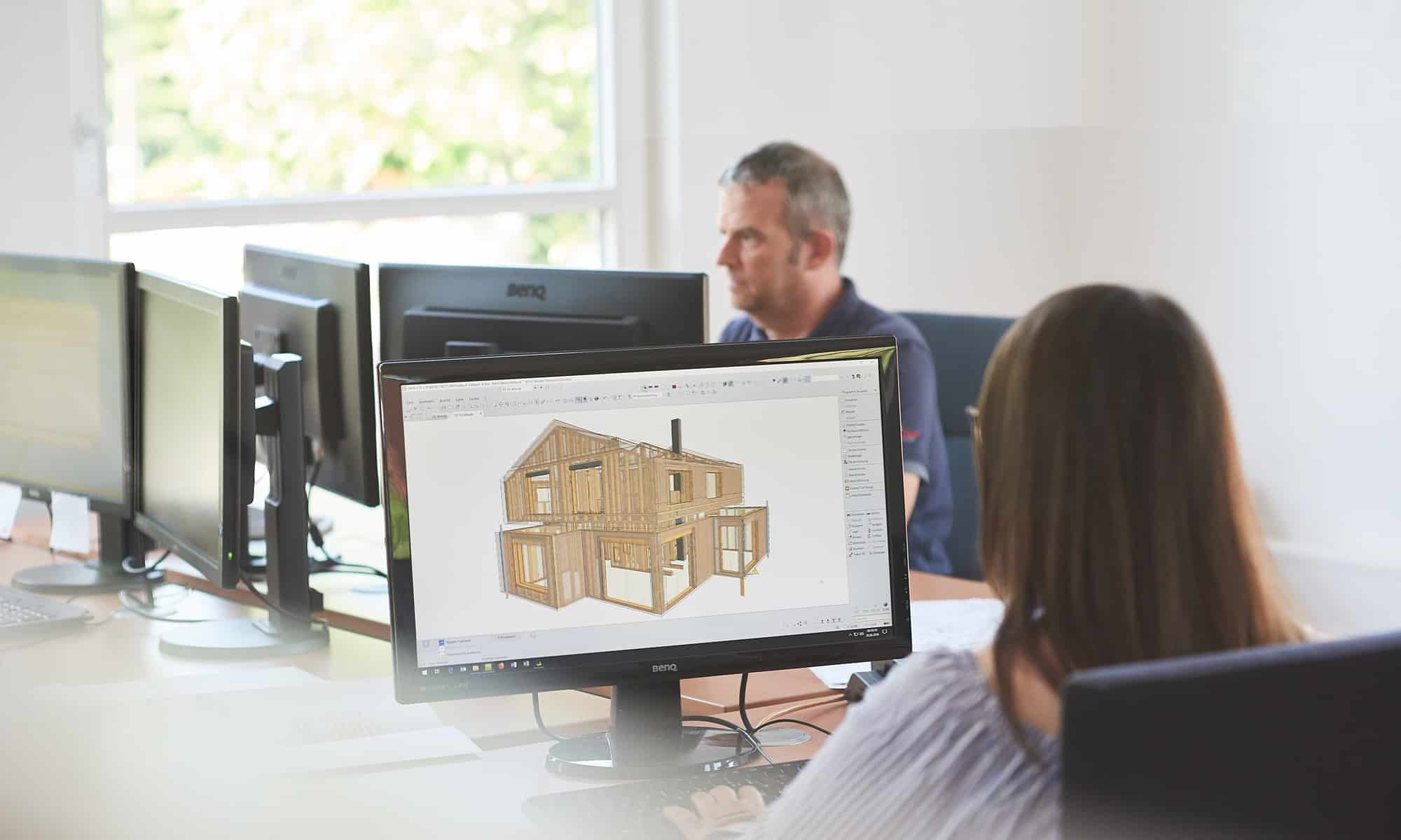 Zimmerermeister bei Fertighaus WEISS