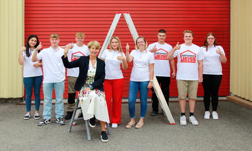 WEISS-Auszubildende 2022