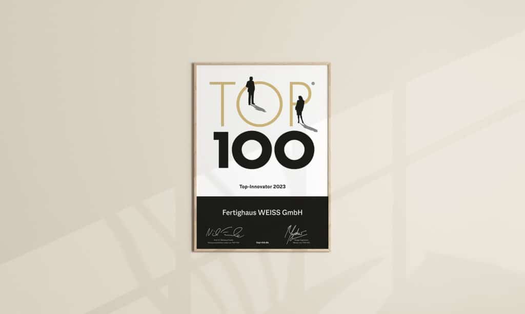 Top Innovator 2023 Fertighaus WEISS