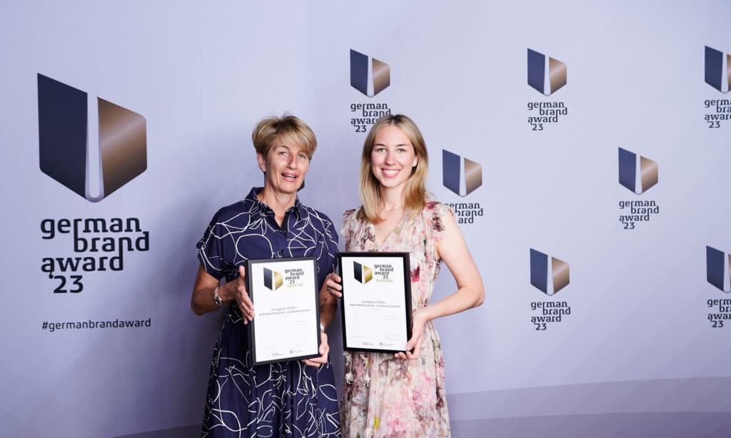 Fertighaus WEISS wurde mit dem German Brand Award ausgezeichnet in zwei Kategorien.