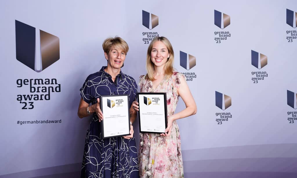 Fertighaus WEISS wurde mit dem German Brand Award ausgezeichnet in zwei Kategorien.