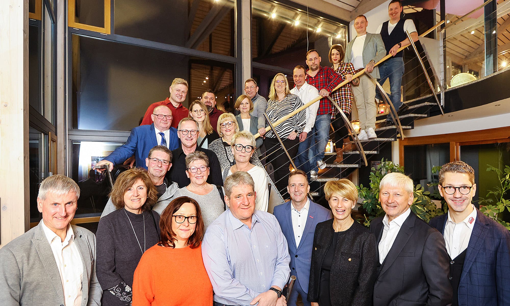 Jubilarsfeier bei Fertighaus WEISS